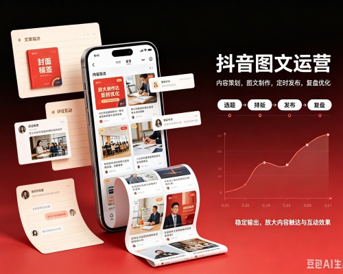 海棠抖音图文代运营服务